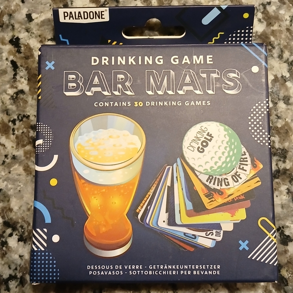 Drinking Game Bar‎ Mats